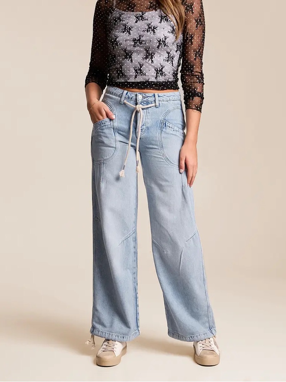 Free People Love Language Pull On Jean
